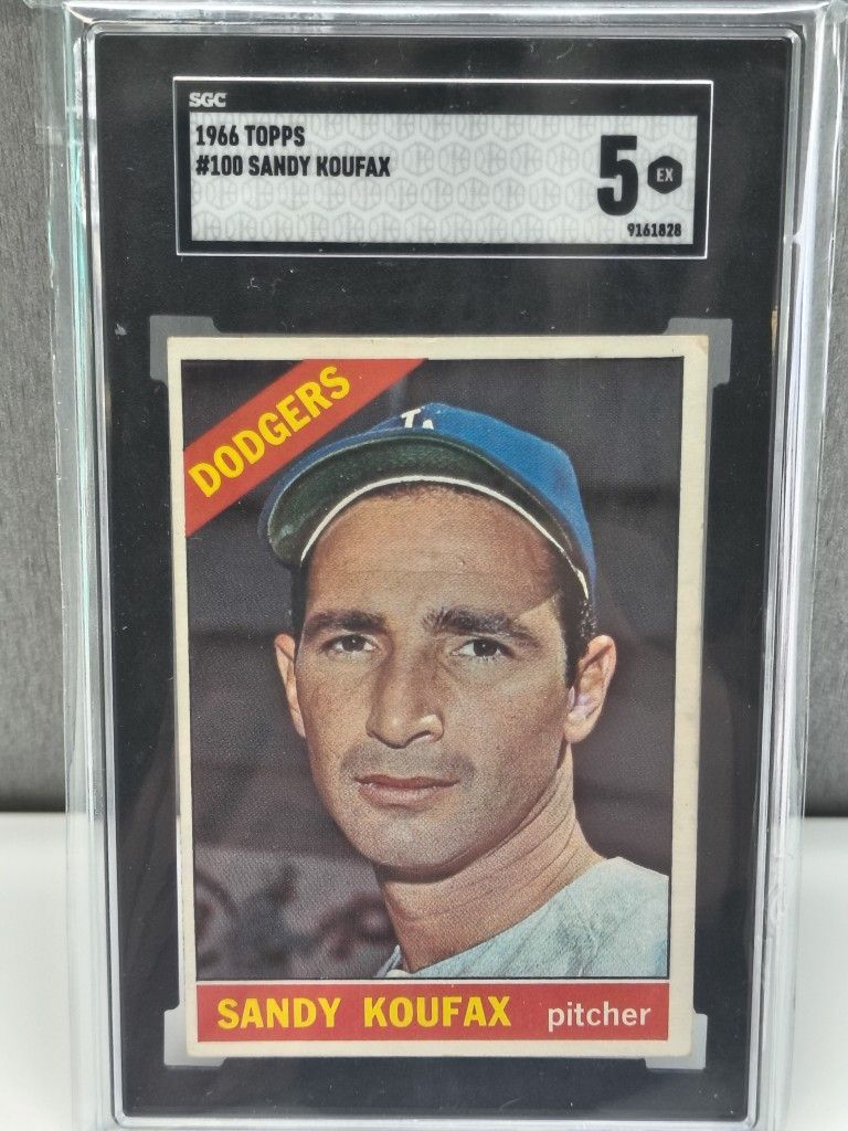 Sandy Koufax 1966 Baseball Card