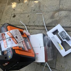 GENMAX 1600-Watt Recoil Start Gasoline Powered Inverter Generator Ultra Light-weight Super Quiet With 57CC OHV Engine