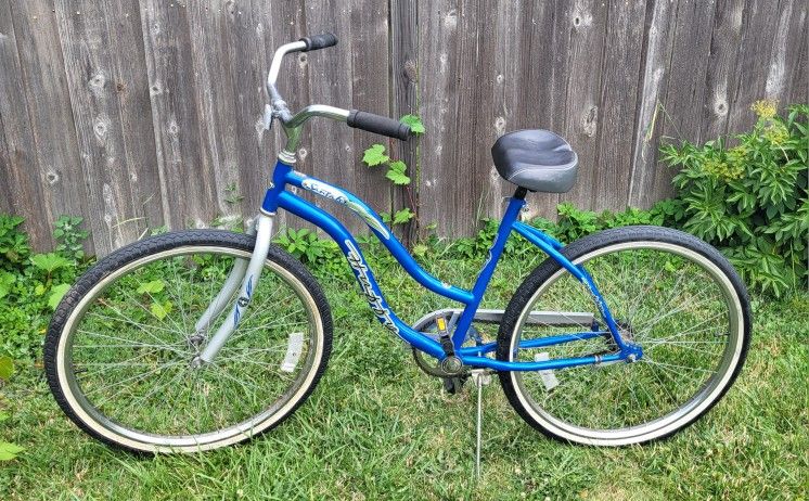 26" Wheels Cruiser Comfort Womens Bicycle 1 Speed Bike