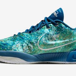 Nike Lebron 21 Abalone Industrial Blue Basketball FN0708-400 Size 12 | NWB