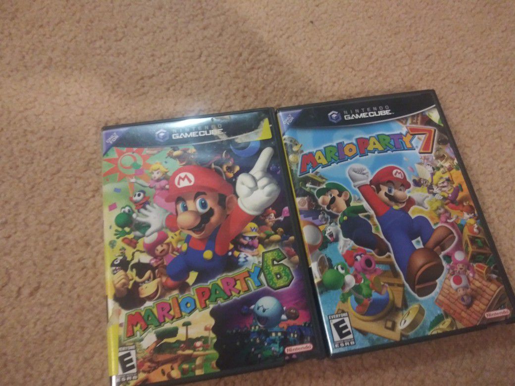 Mario party 6 and 7