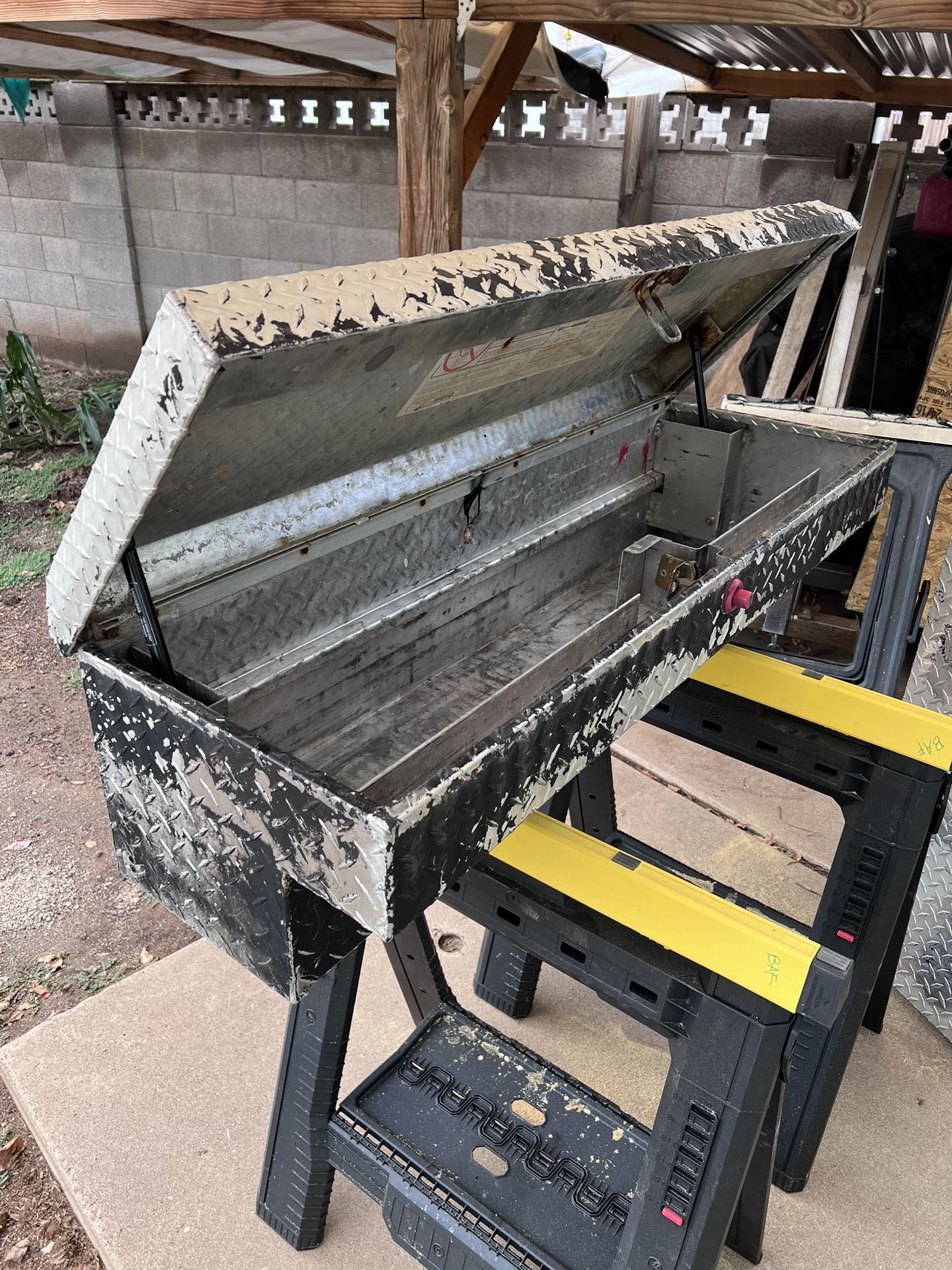 Knack Truck Bed, Side Rail Toolbox, 4 Feet Long