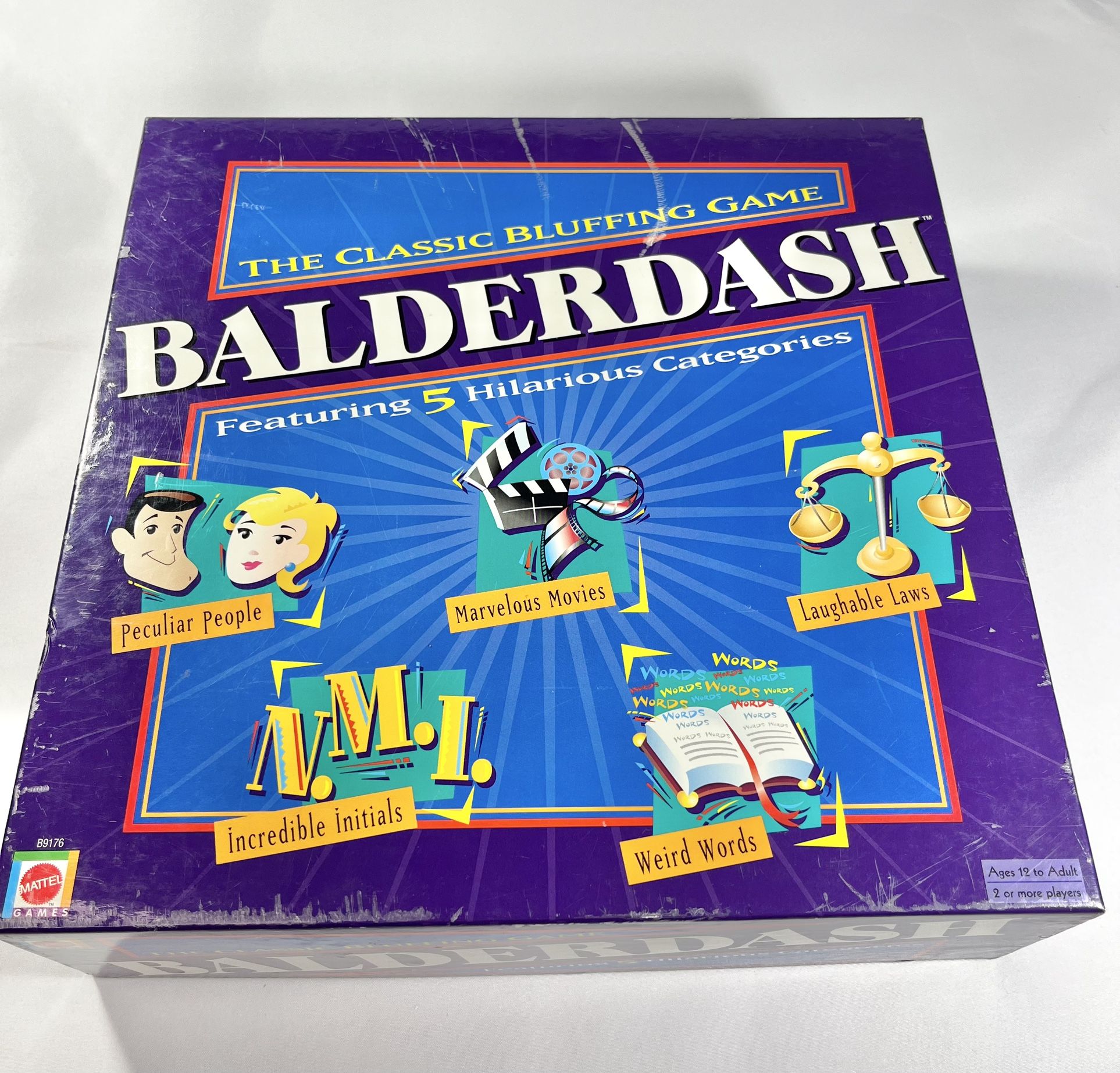 Balderdash The Classic Bluffing Board Game Hasbro Vintage 2003