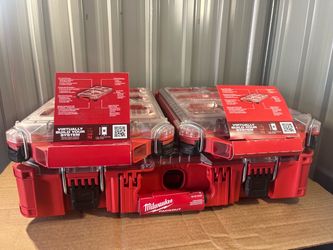 Milwaukee packout parts organizer toolbox