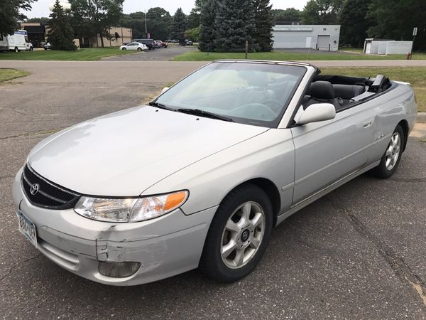 2000 Toyota Camry Solara Sle V6 Convertible For In 2000 Toyota Camry Solara Sle V6 Convertible