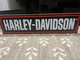 Harley Davidson Sign 