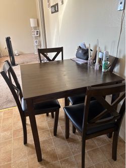 Table with Four chairs