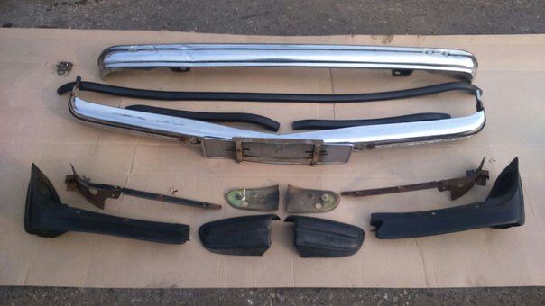 Mercedes Benz W123 Euro bumpers!