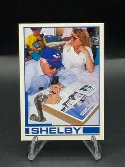 1992 Shelby Chronicles Silver Cobra Snake Series #8