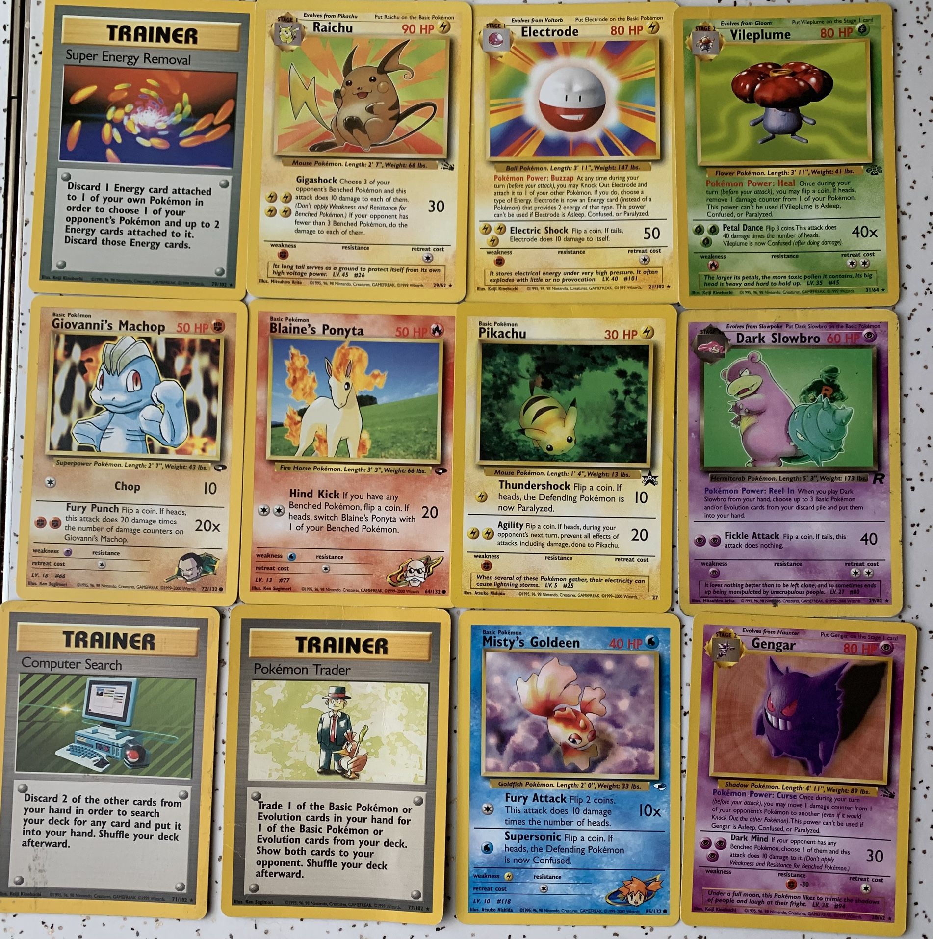Pokémon Card Set 1st Edition 