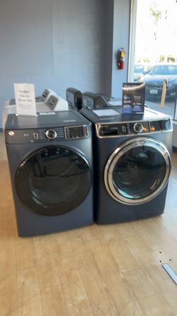 GE Front-Load Washer and Dryer Set