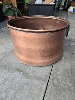 copper bucket