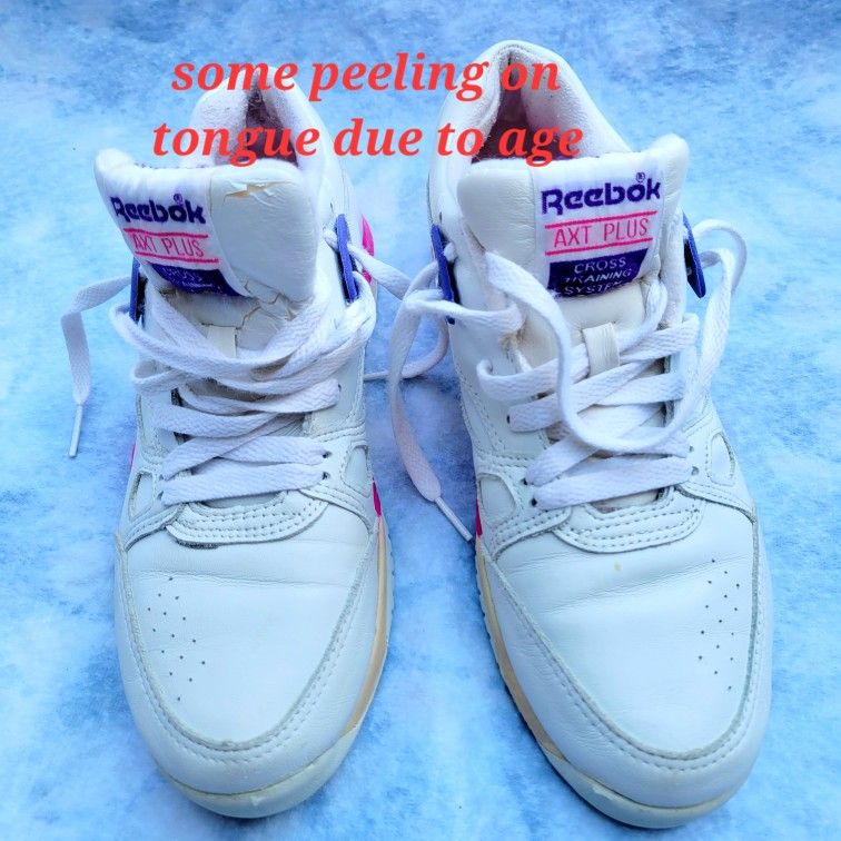Vintage 90's Reebok AXT Purple/Pink sz 9 Rare Cross Training