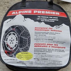 New- Alpine Premier EZ tire chains