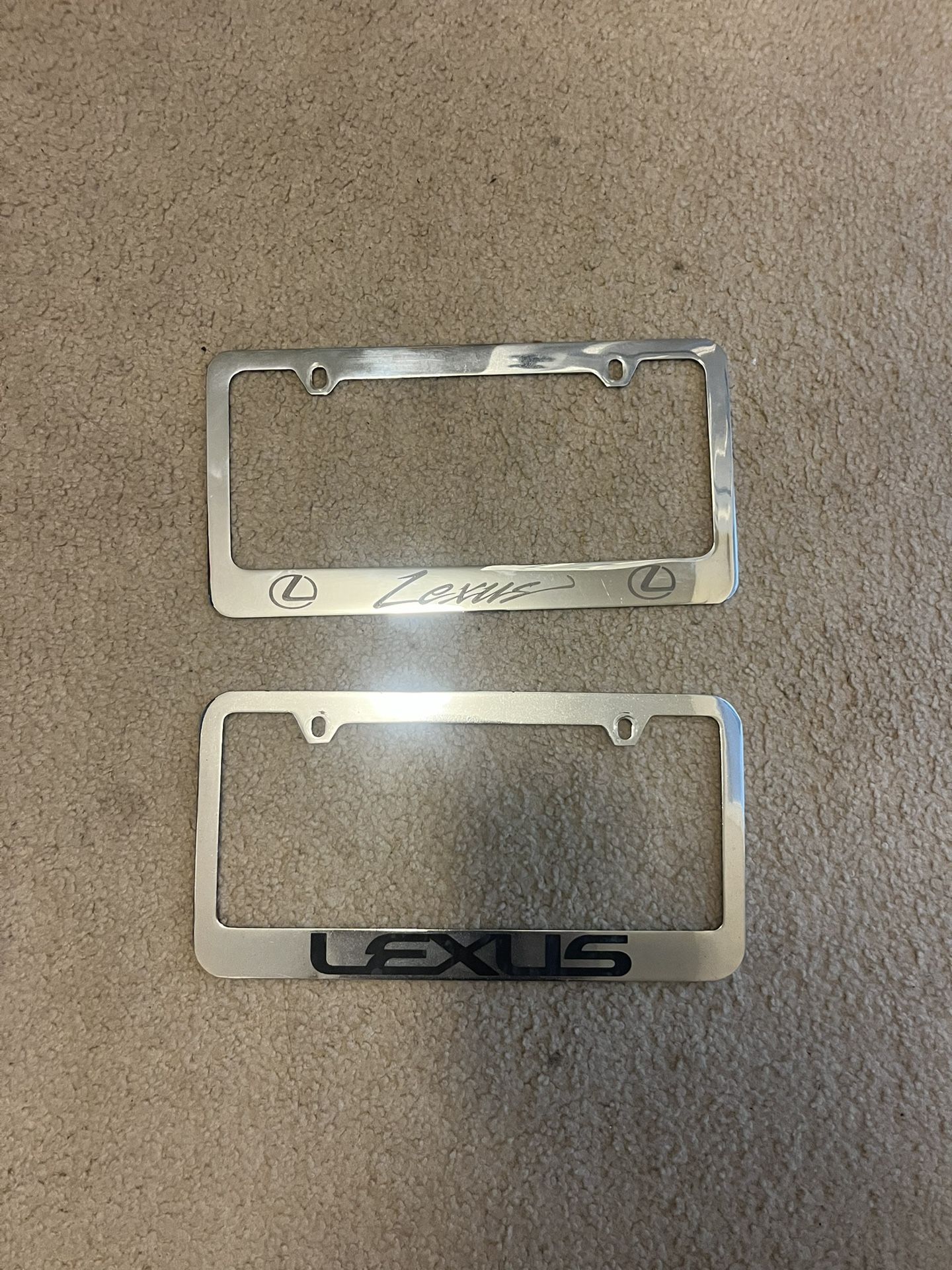 Lexus License Plate Holders