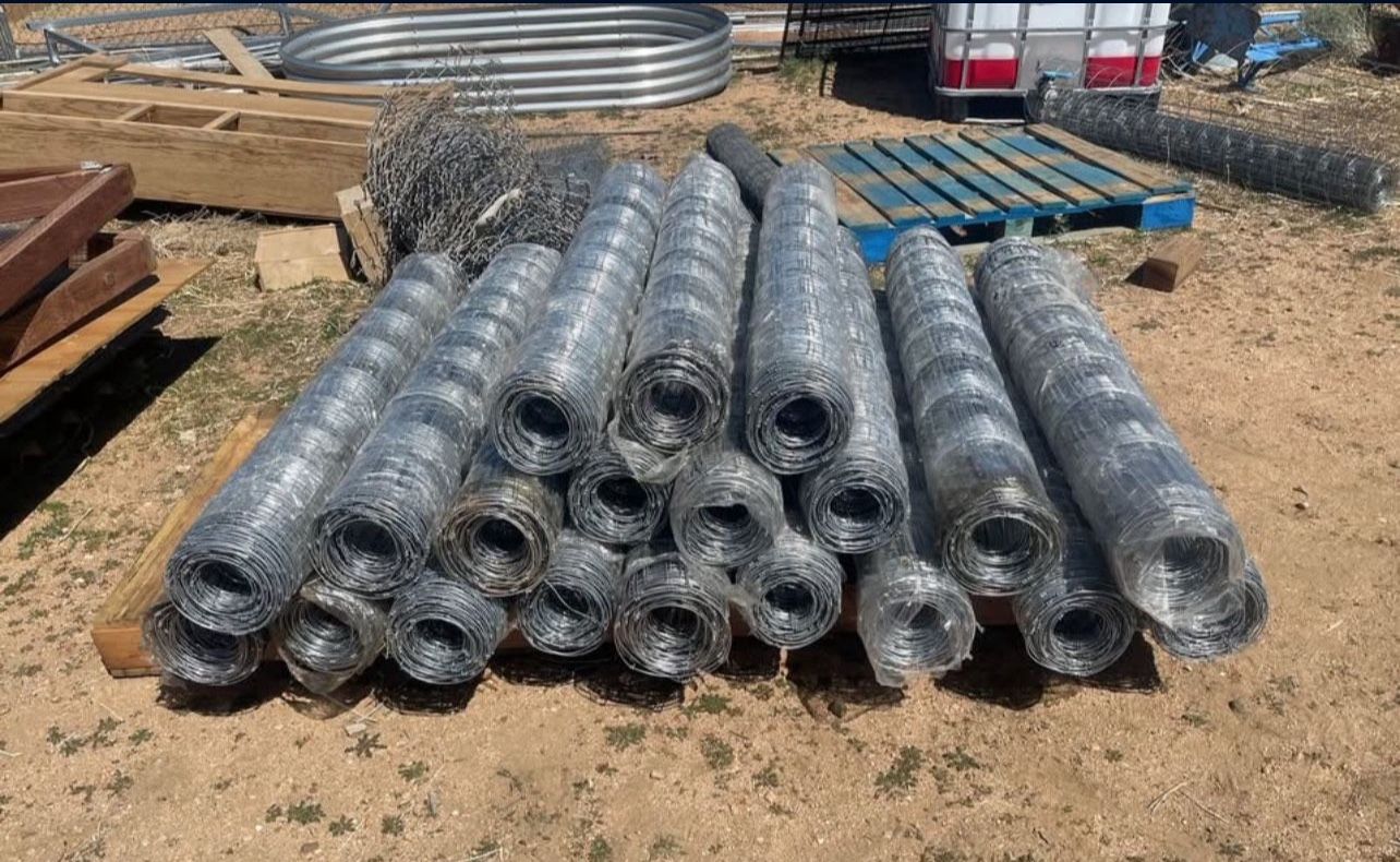 Galvanized Field Fence