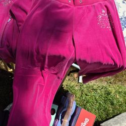 Pink, Cute, Track Suit With Charms