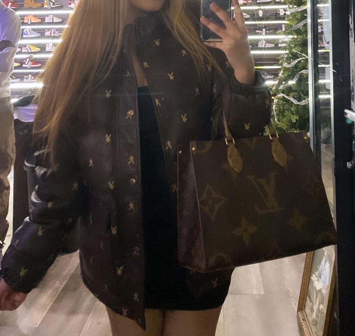 Playboy X Supreme Printed Leather Jacket