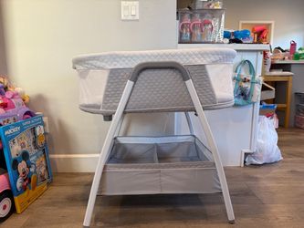 TruBliss Evi Smart Bassinet / Bedside Sleeper – Sounds, Vibration & Nightlight