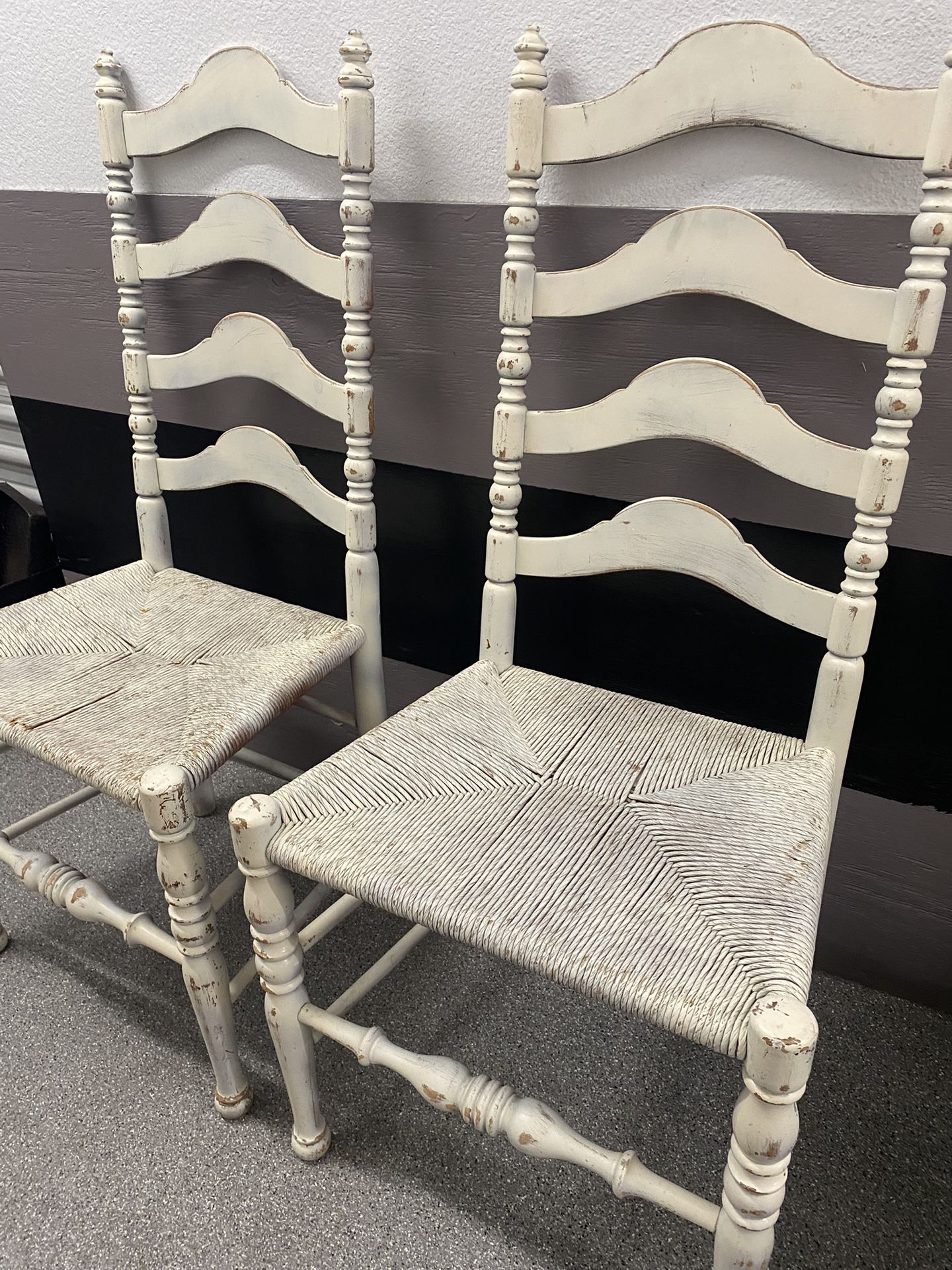 Vintage Ladder Chairs