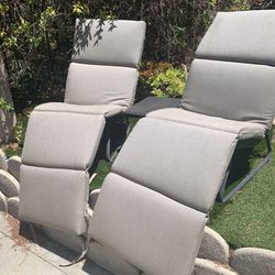 Pool Lounger Chaise Chair Cushions Great Condition Poway 