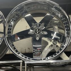 28 Vellano Wheels Rims Tires Box Chevy $9500
