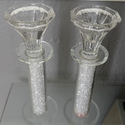 Glass Candle Holder