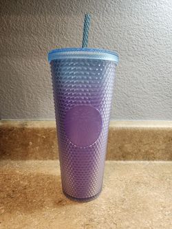 Starbucks Studded Tumbler (Blue & Purple)