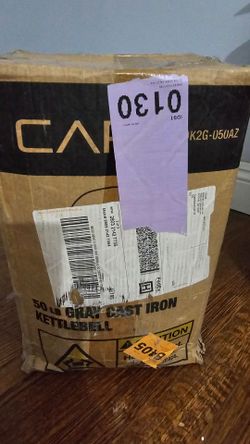 CAP Kittle bell 50 lbs NEW - kittlebell