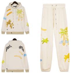 Palm Angles Men’s Sweatsuit Size Large 