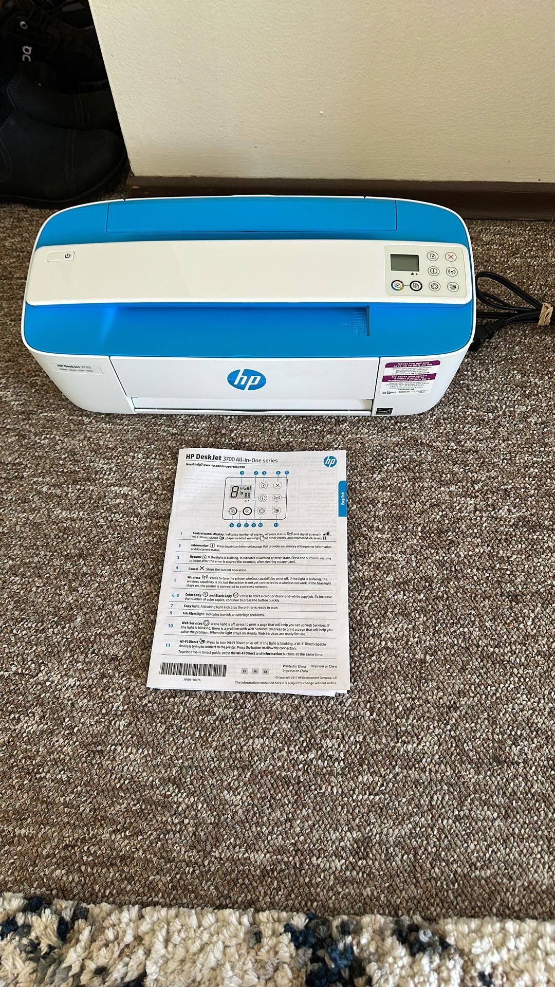 HP Desk Jet Wireless Printer