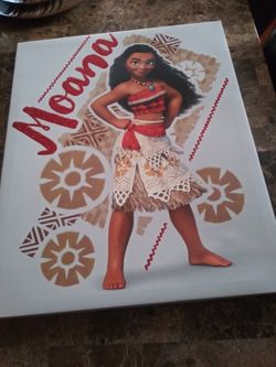 Moana hanging wall picture