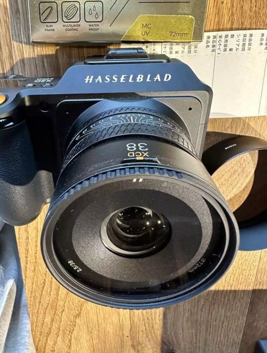 Hasselblad X2D + XCD38mm Lens 