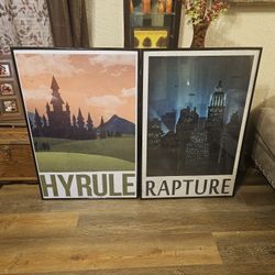 Video Game Framed Posters
