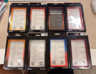 PSA & CGC Bumper Guard Graded Card Slab Bumpers – Lot of 8 Pokemon One Piece