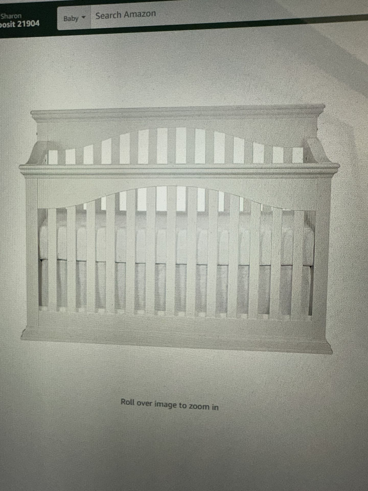 Immaculate Baby Crib , Suite Bebe , Lifetime Bailey 4 In One Crib.