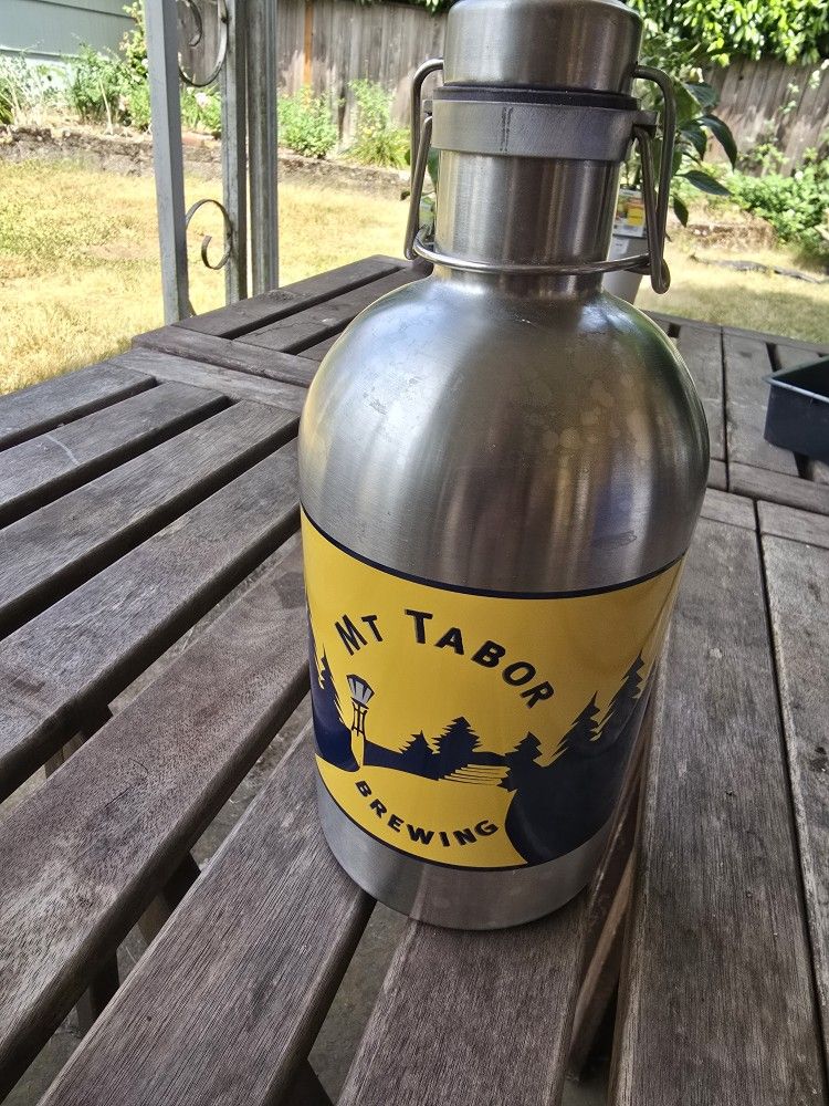 Miss Mt Tabor Brewing? 64oz Stainless steel growler