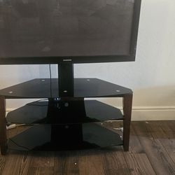 Modern wood TV Stand and Glass TV Stand