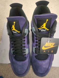 Jordan 4 Lakers