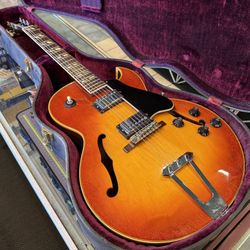70’s Gibson ES-175D Cherry Sunburst Hollow-Body Electric Guitar with Original Hardshell Case