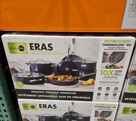 GreenPan Eras Ceramic Non-Stick 11-piece Cookware Set, Assorted Colors