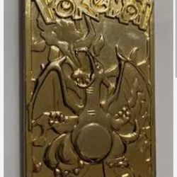 Pokemon GOLDEN Charizard Promo 
