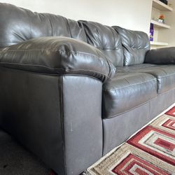 3 Seat Leather Sofa 