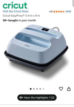 Cricut Heat Press 3 (read description)