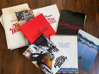 1980’s Movie Promotional Press Kits (Prices & Conditions Vary)