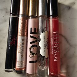 Victoria Secret Roll Ons, Starbucks Cup, Braclets