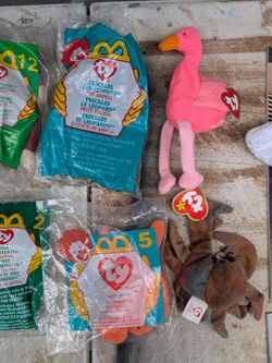 Ronald McDonald Ty beanie babies / bears