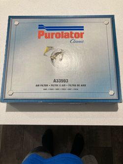New Purolator Classic A33593 air filter