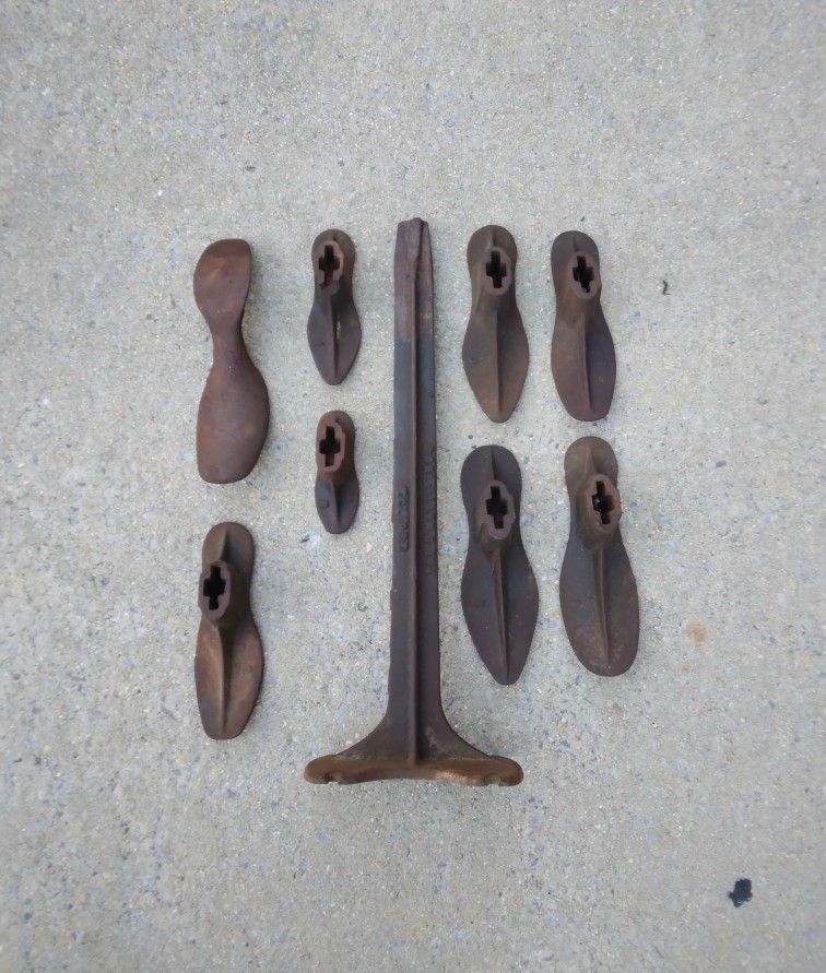 Antique Eclipse Cast Iron Cobbler/Shoe Forms