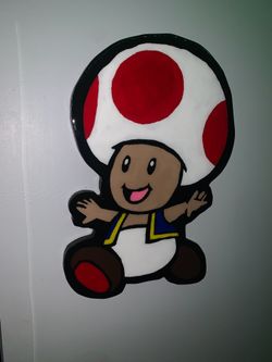 Resin finished Toad 13"x18"